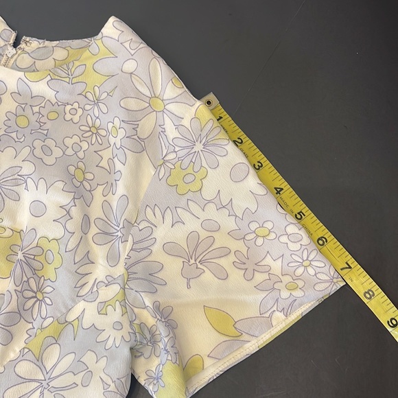 Vintage Floral 60s Short Sleeve Day Dress - Picture 11 of 17